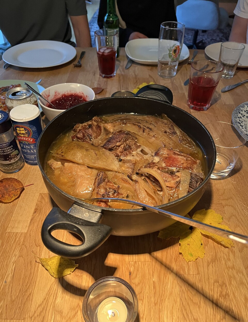 Slik ble fårikålen til Oda.