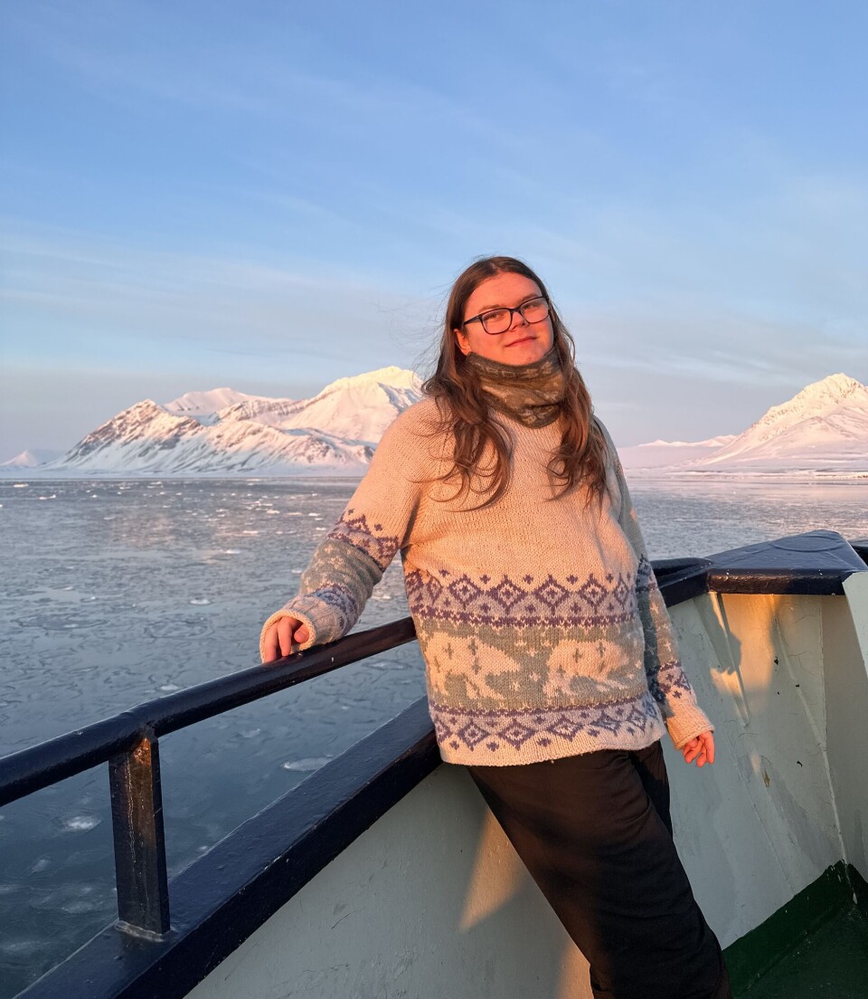 Pål Christoffersen (21) har erfaring fra to år på Svalbard.