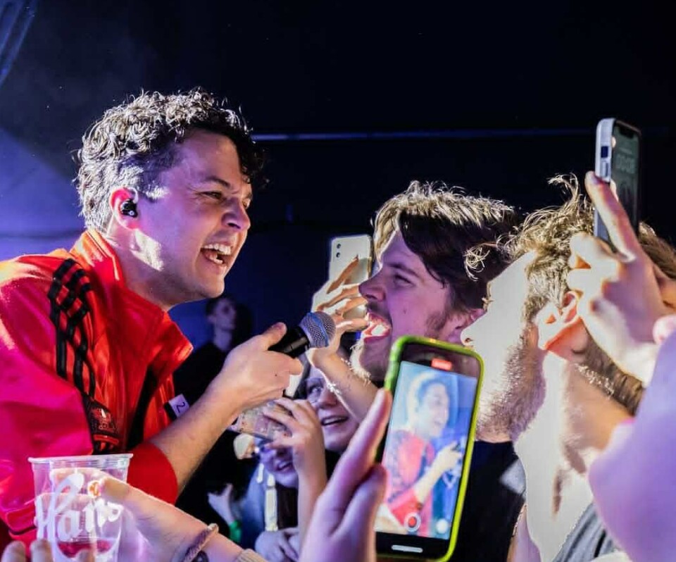 KONSERT: Da Vegard Ylvissåker hadde konsert på Rokken.